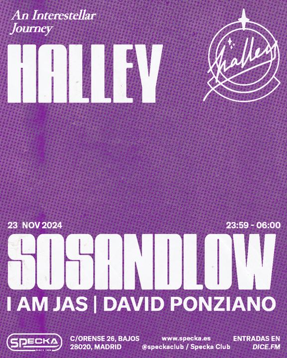 Sosandlow + I Am Jas + David Ponziano - Halley