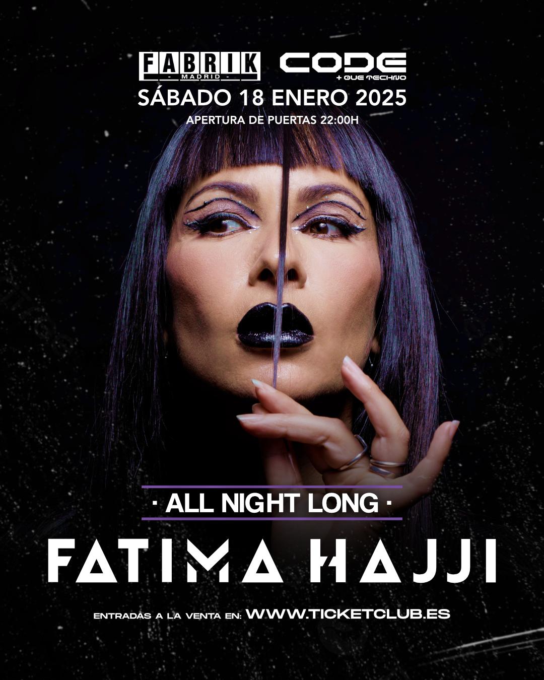 Fatima Hajji All Night Long 2025 En Fabrik