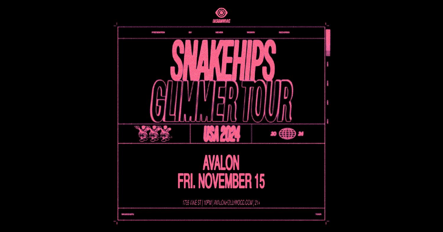 Snakehips: Glimmer Tour