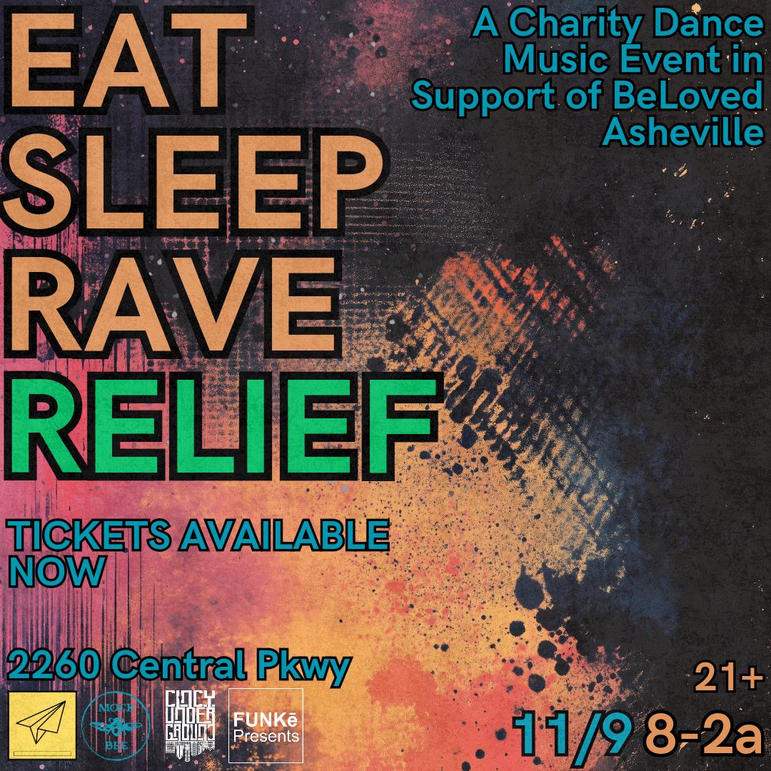 Departure Lounge Presents Eat Sleep Rave Relief