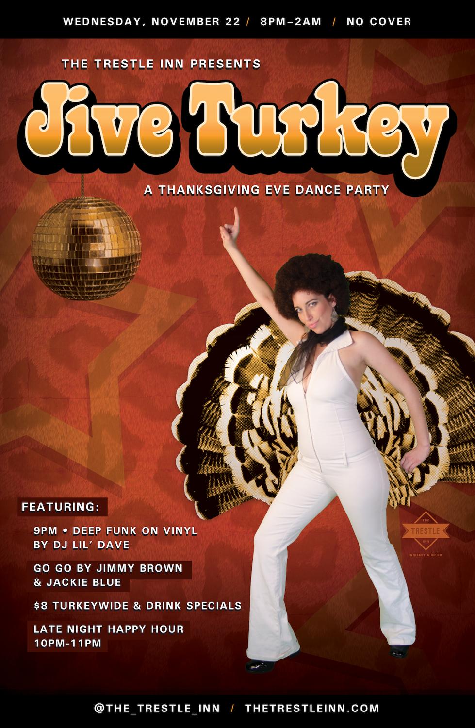 Jive Turkey Thanksgiving Eve Dance Party