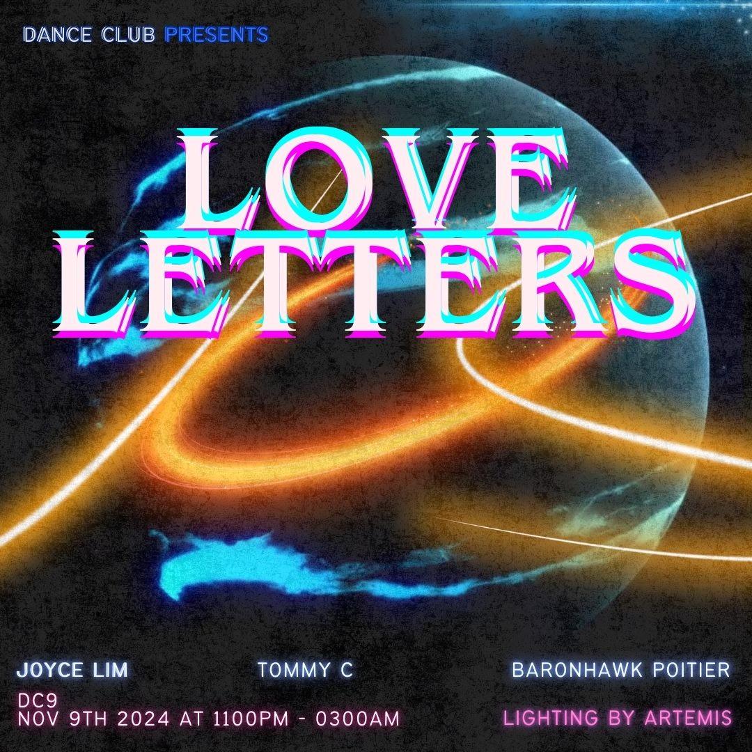 Dance Club Presents Love Letters