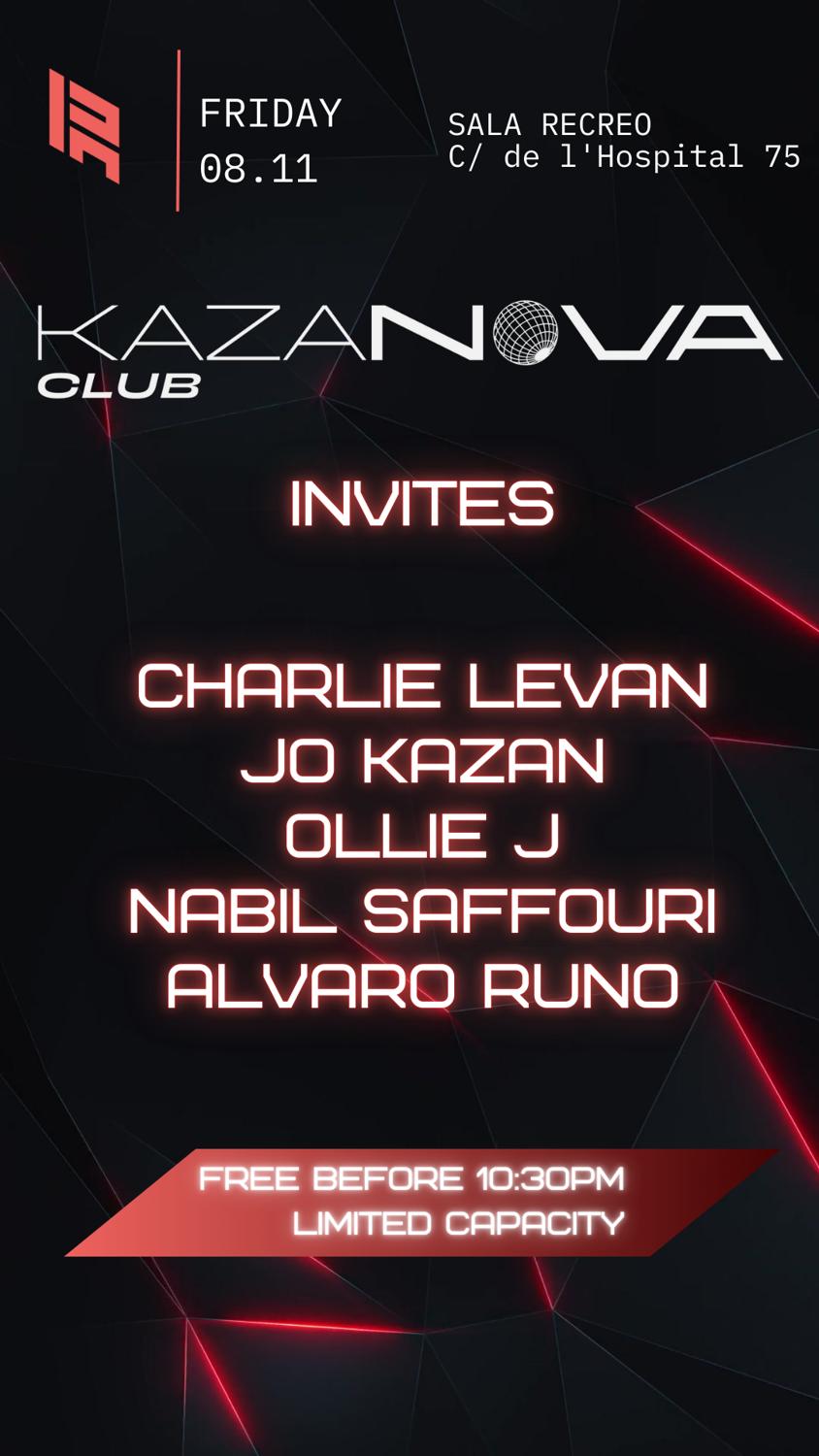 [Free Tickets] Kazanova Club Pres A Retrofuture Story With Charlie Levan, Jo Kazan