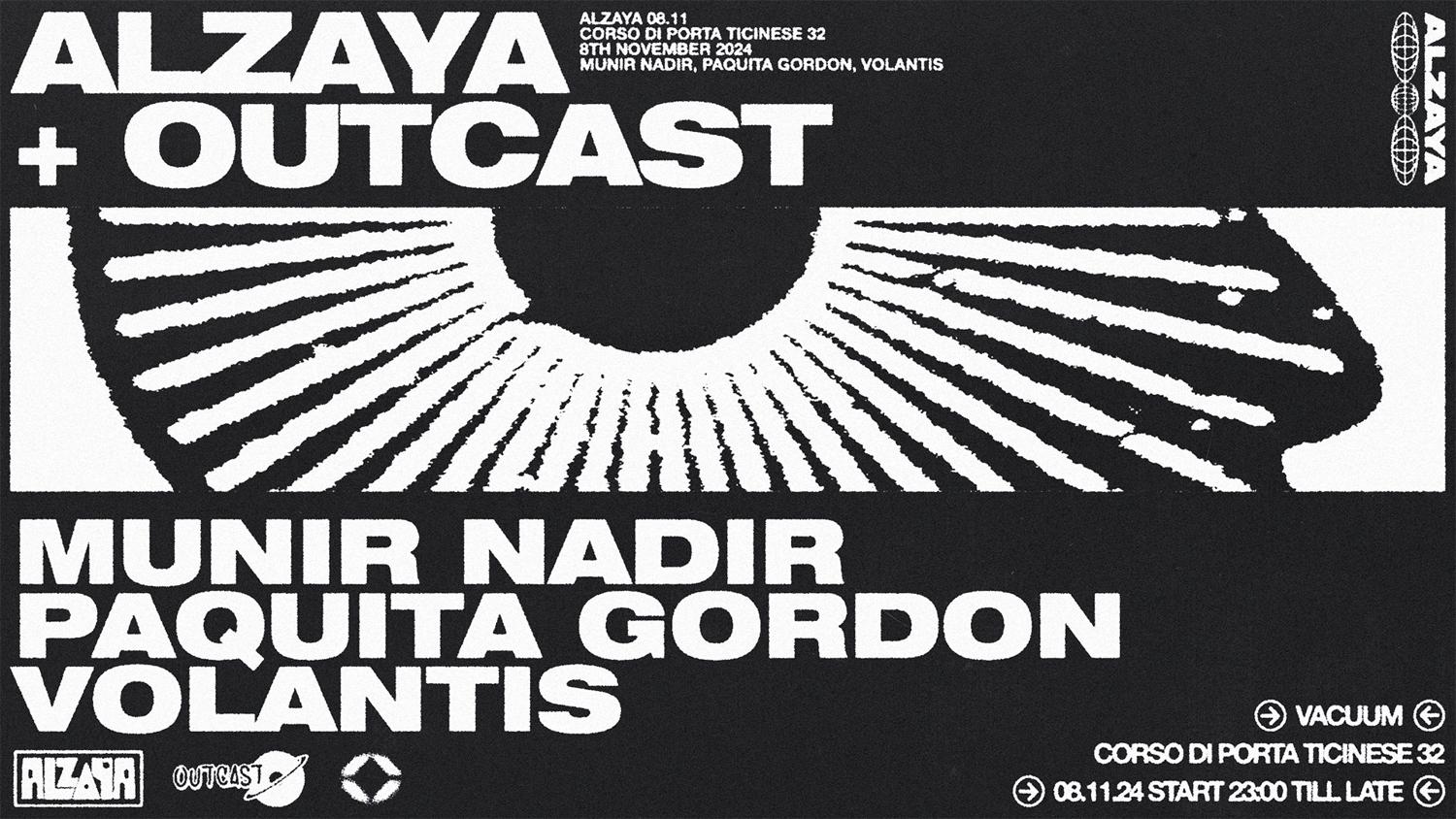 Alzaya + Outcast Invite Paquita Gordon