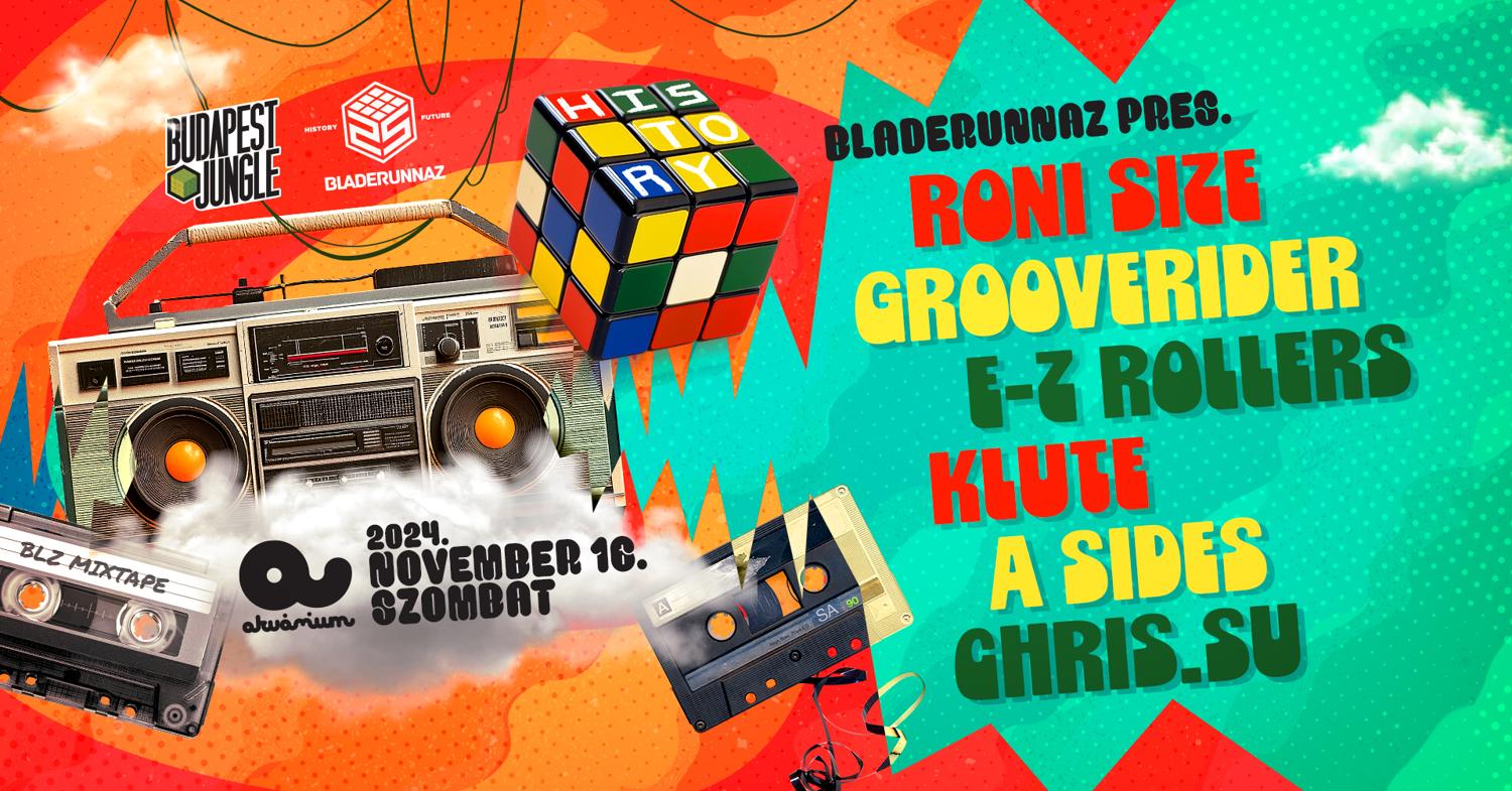 Bladerunnaz Presents: Roni Size, Grooverider, E-Z Rollers & More