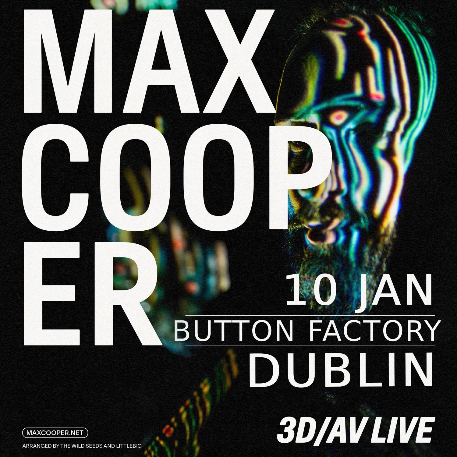 Hidden Agenda & U:Mack Present: Max Cooper (Live) 3D / Av