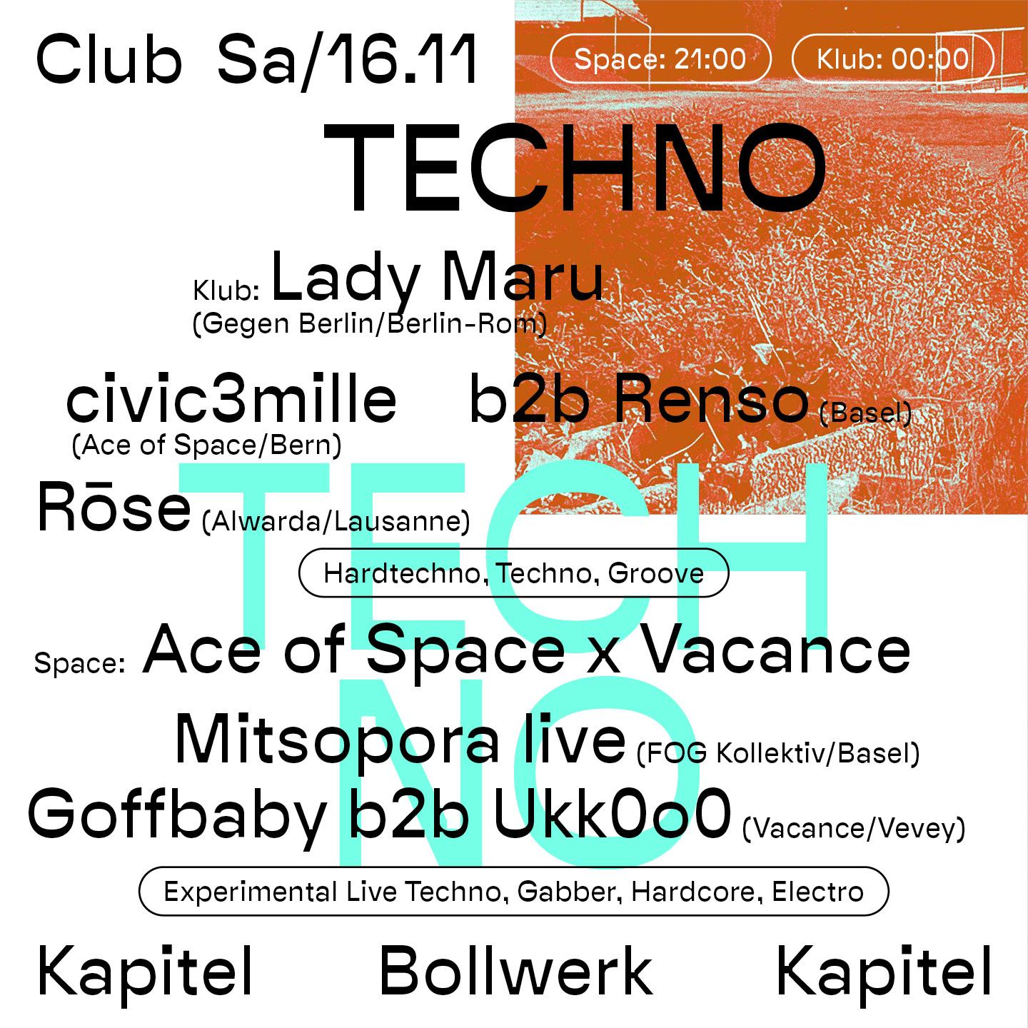 Techno X Ace Of Space