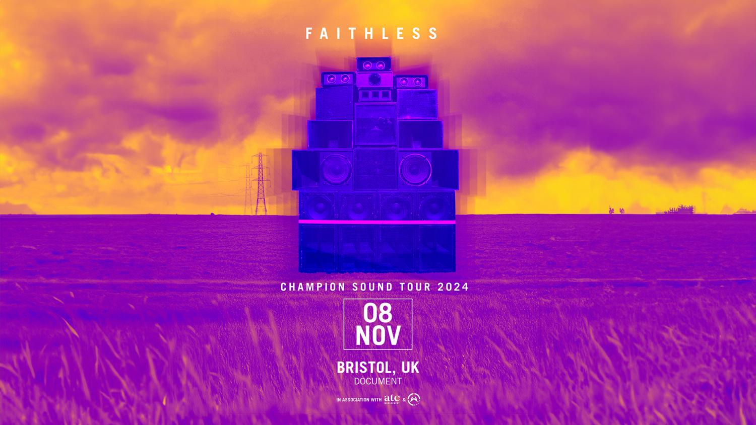 Faithless [Live]: Champion Sound Tour Bristol