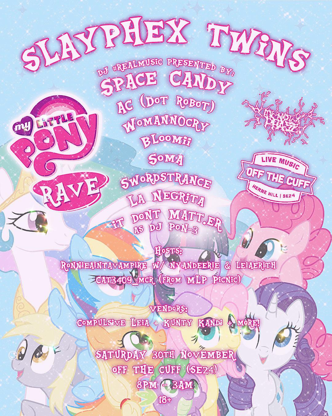 My Little Pony Rave // Djs, Vendors, Games