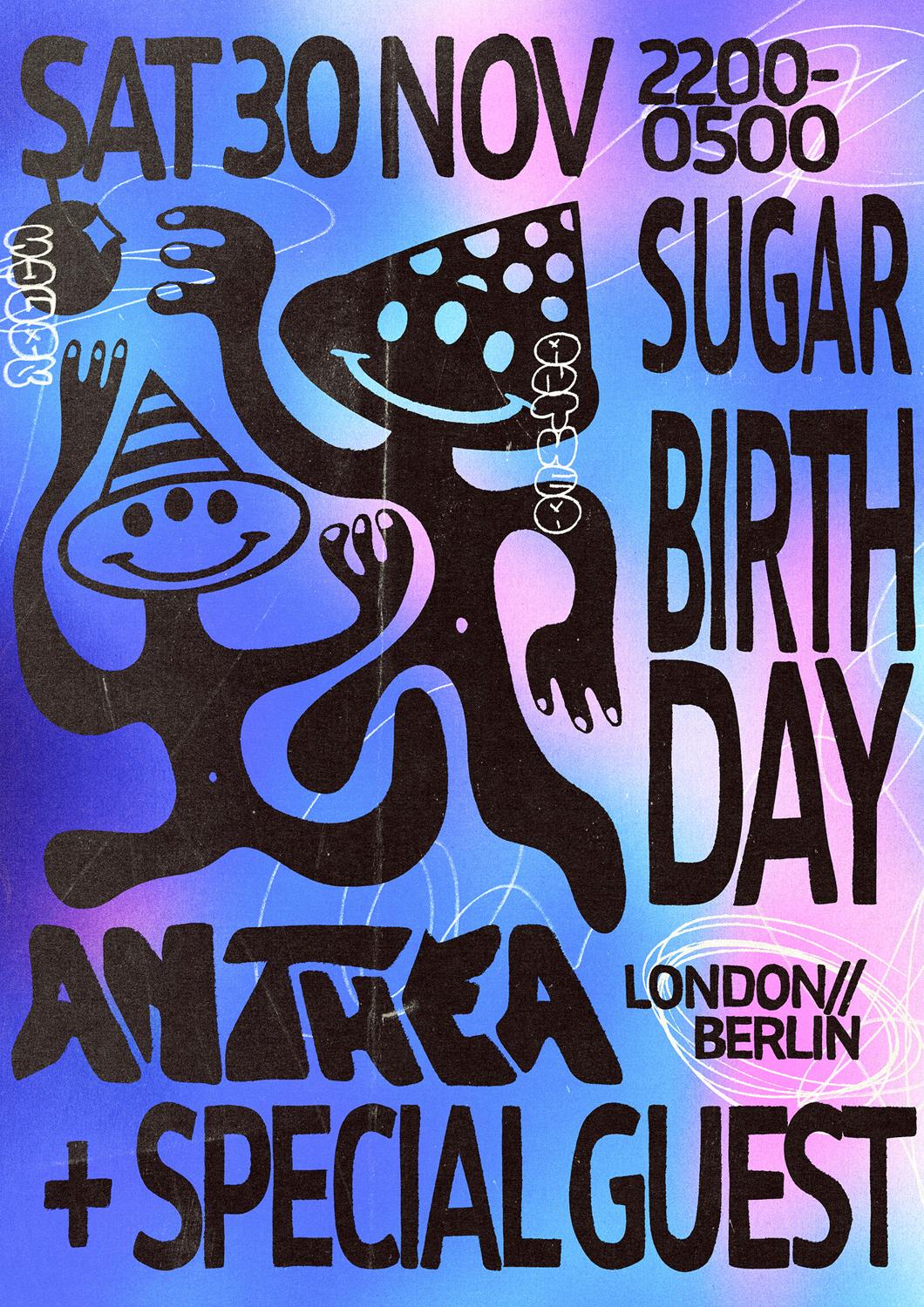 Sugar Birthday Party With Anthea (Uk)