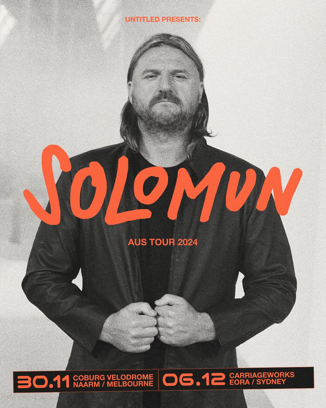 Solomun - Australia 2024