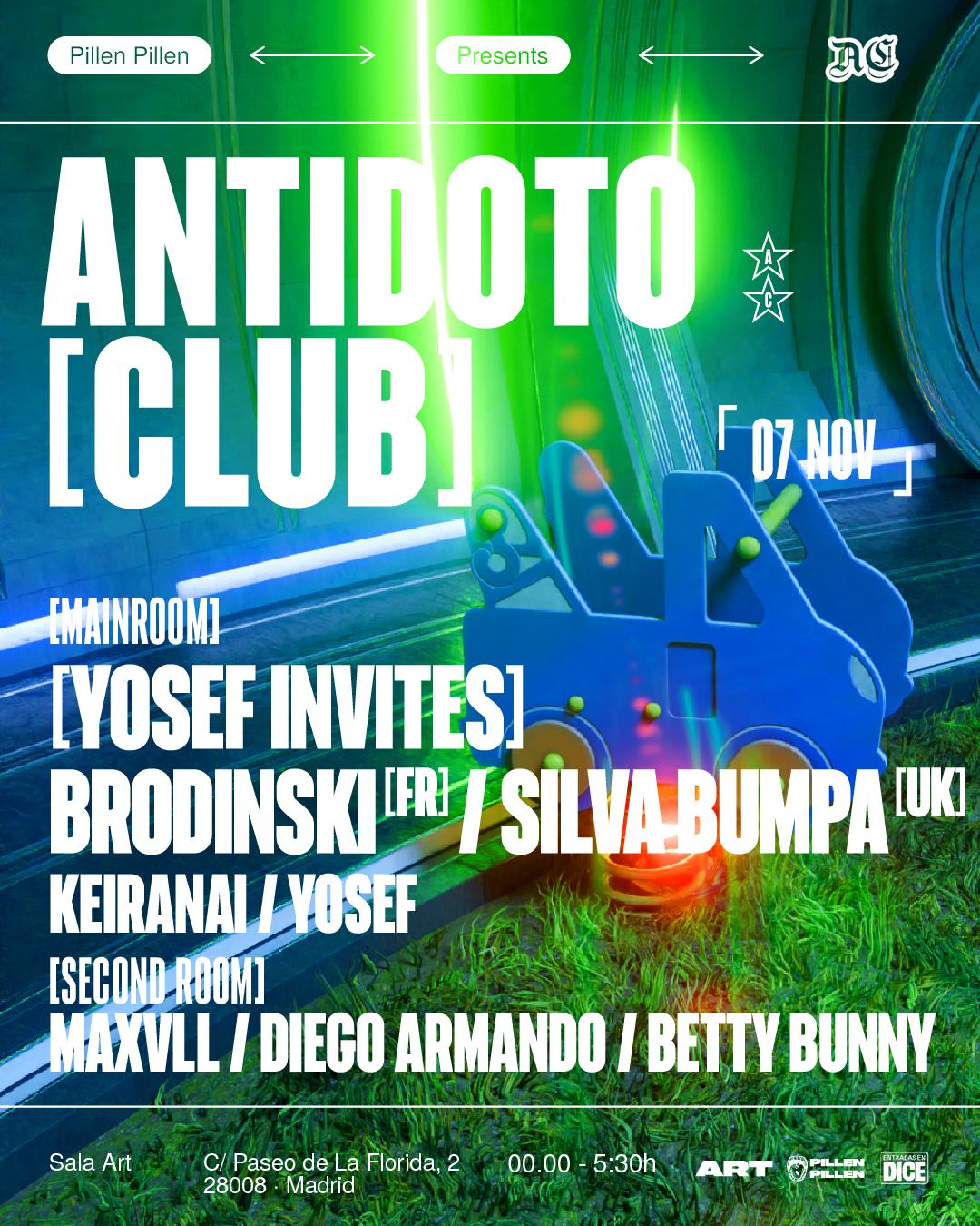 Antídoto Club: Brodinski + Silva Bumpa