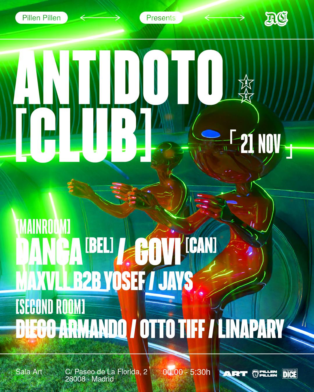 Antídoto Club: Danga + Govi