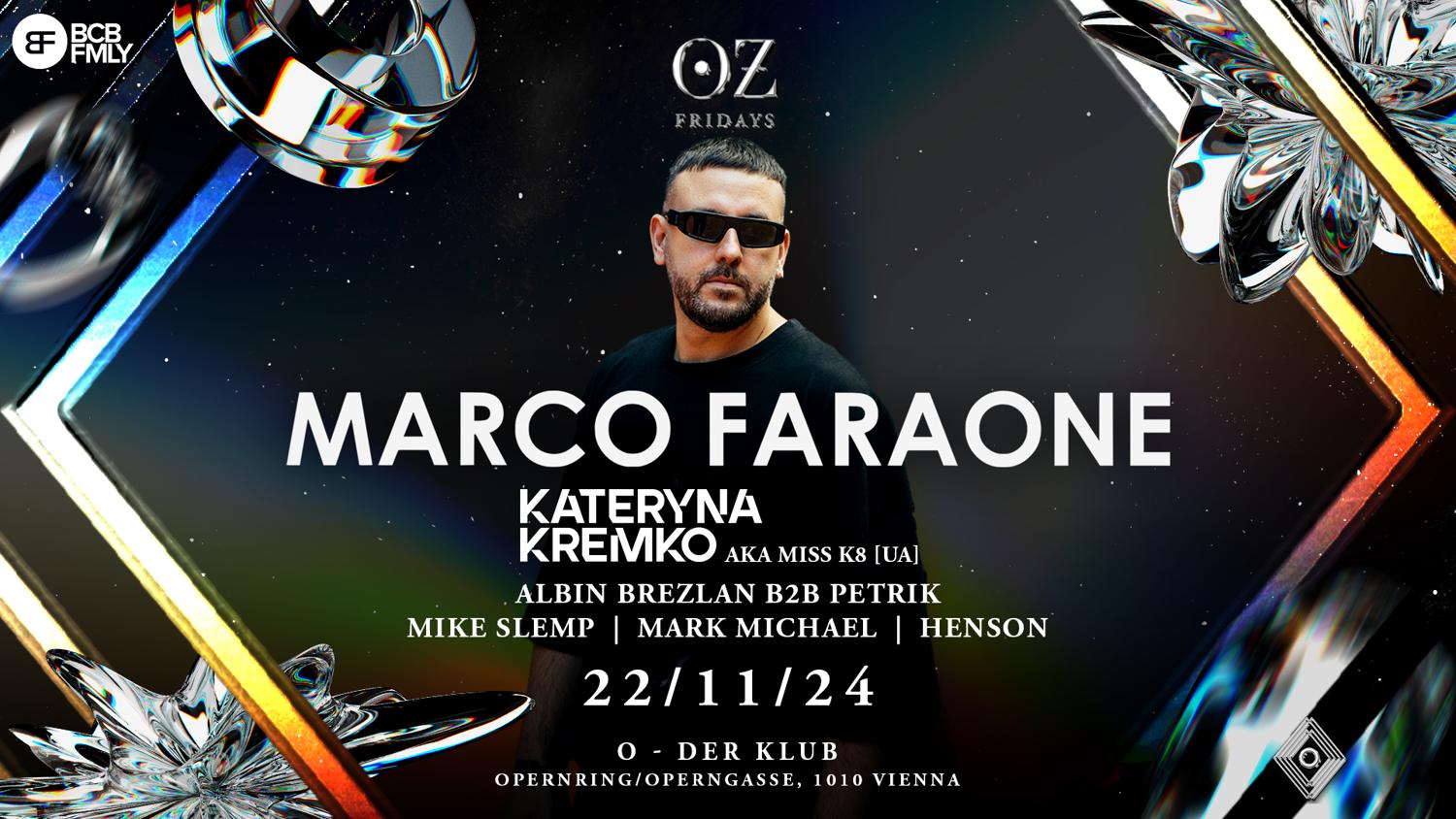 Oz With Marco Faraone