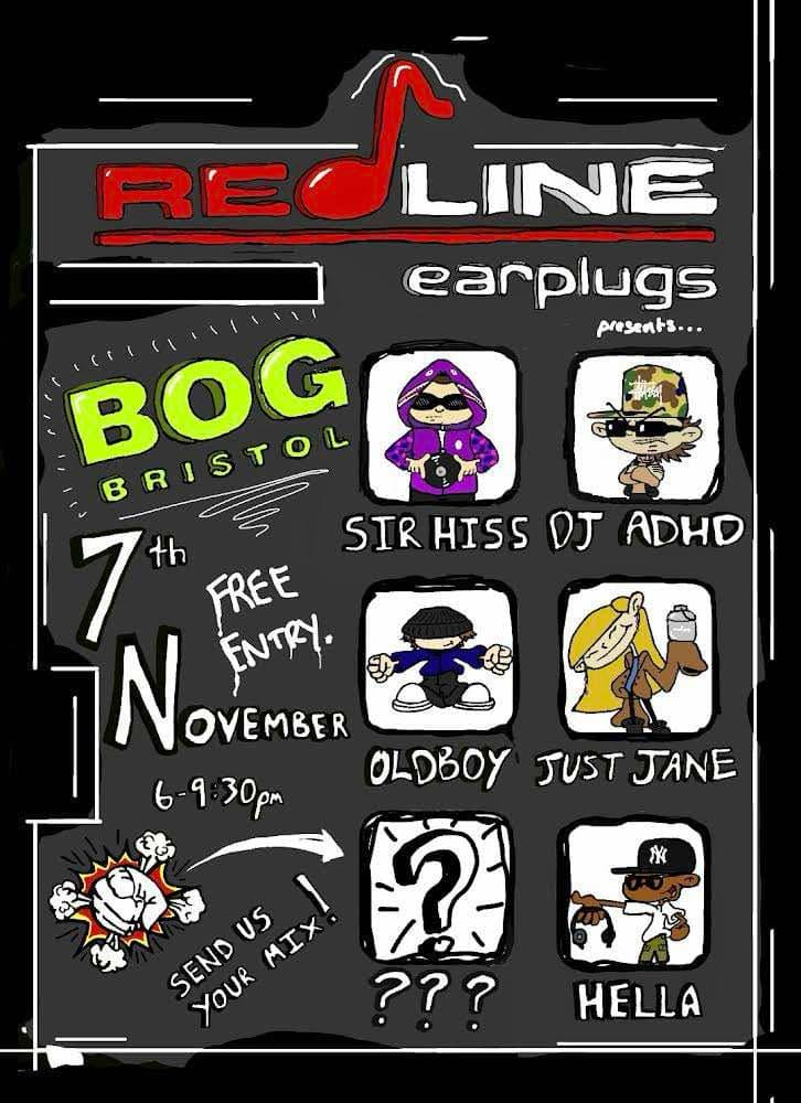 Bog X Redline Earplugs