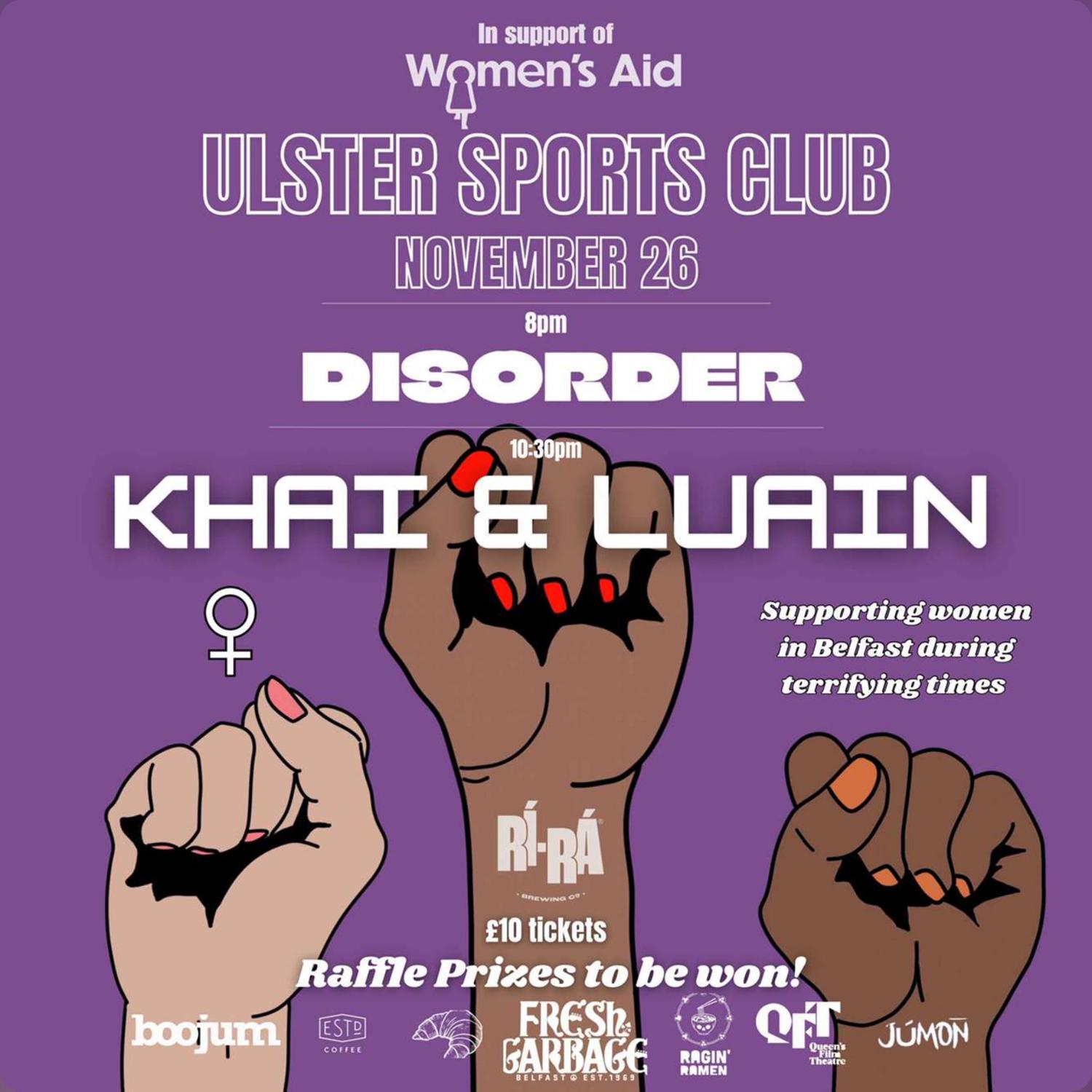 Women'S Aid Fundraiser Belfast