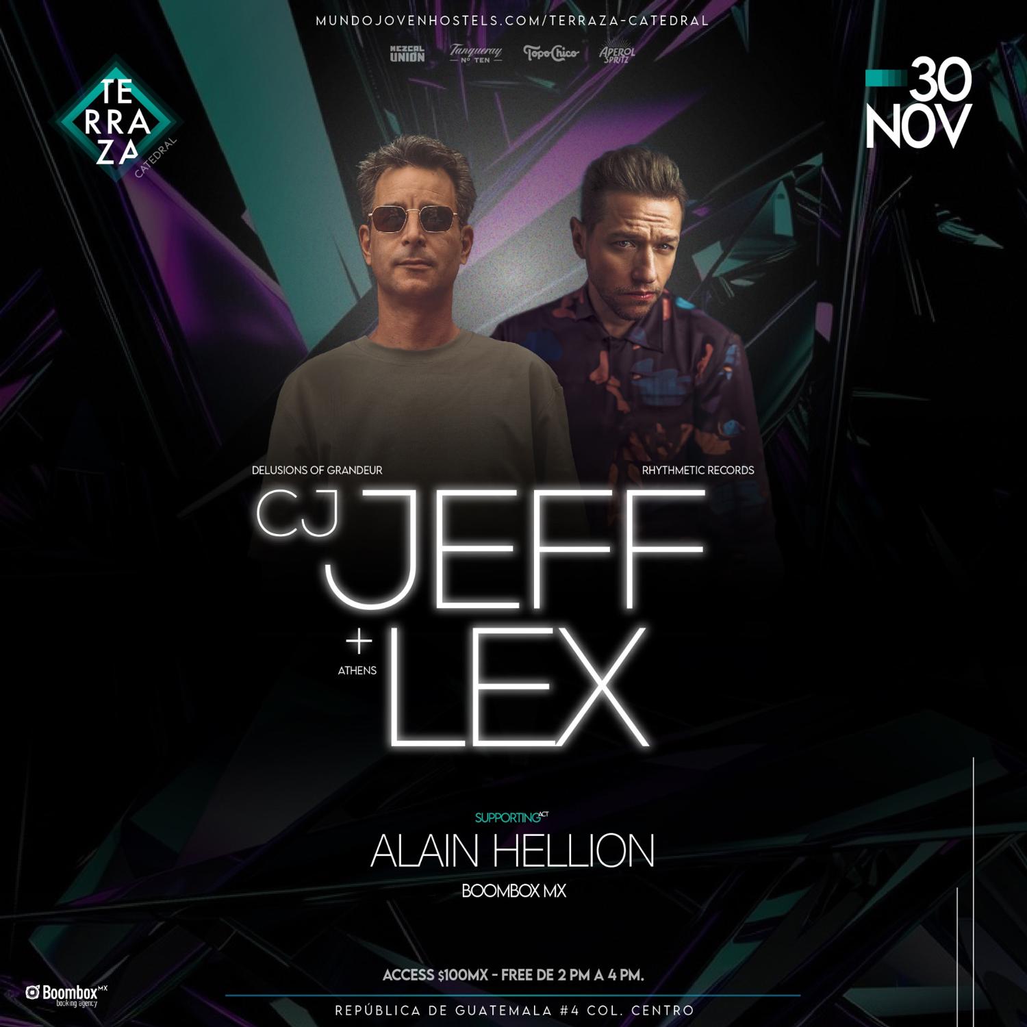 Cj Jeff + Lex (Athens) + Alain Hellion