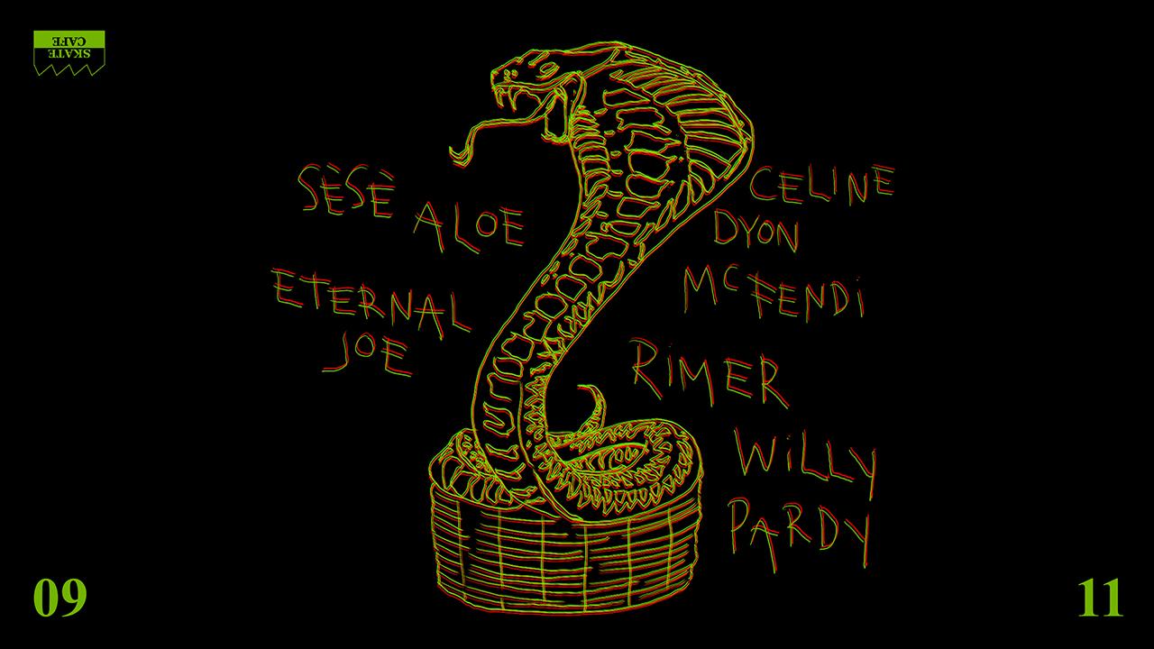 Sèsè Aloe, Eternal Joe, Celine Dyon, Mc Fendi, Rimer, Willy Party