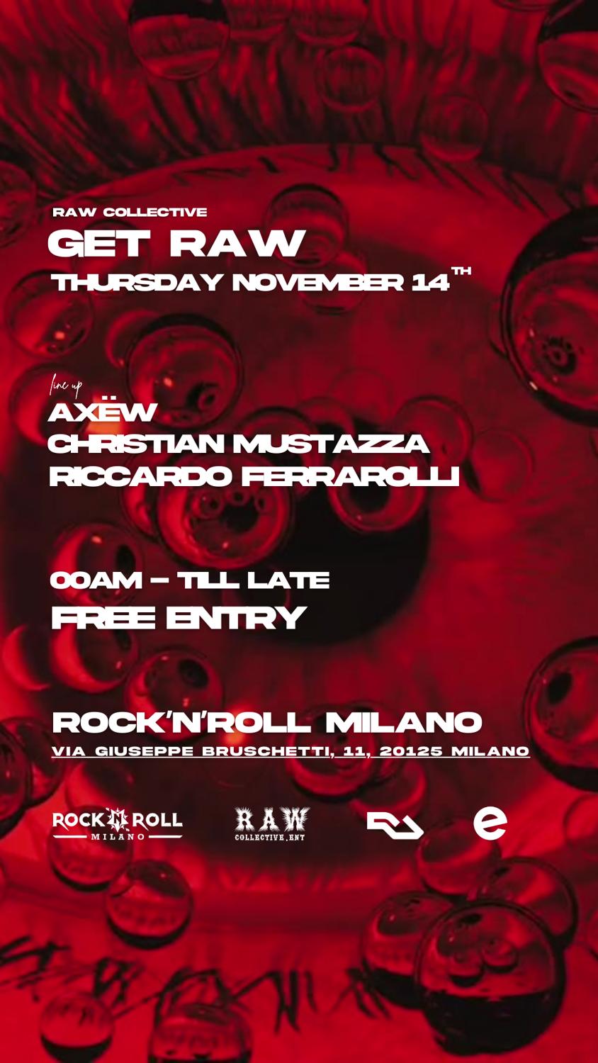 Get Raw - Free Entry