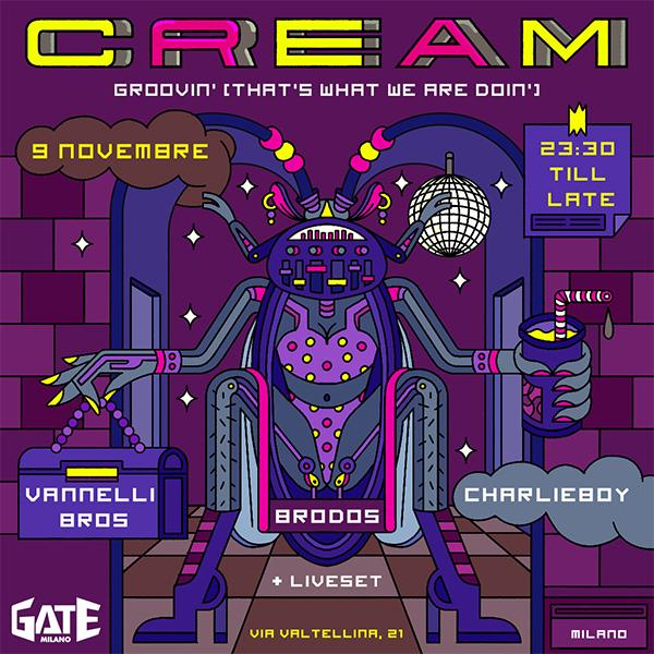 Cream At Gate