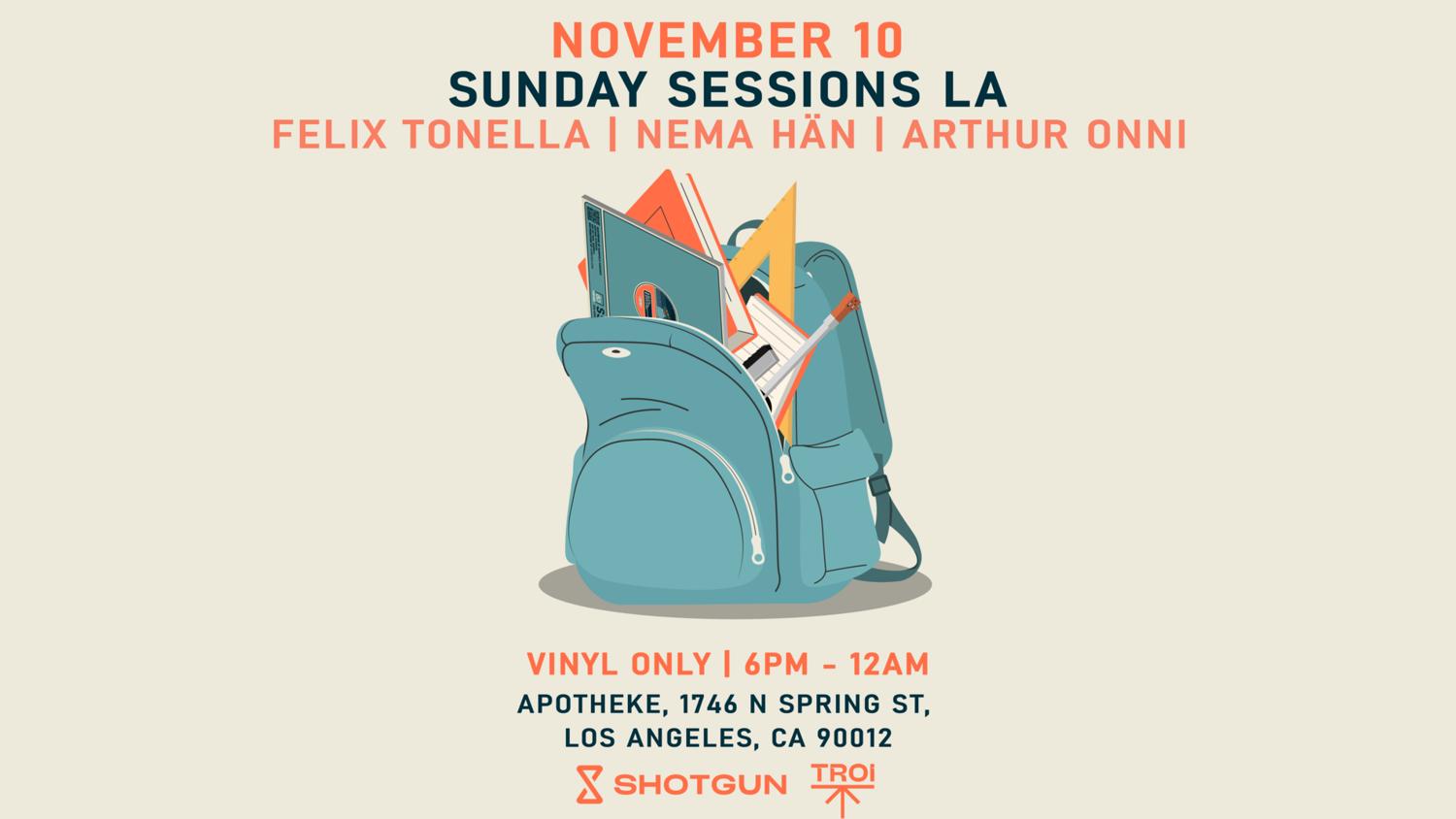 Sunday Sessions La (Vinyl Only) [Tickets Avail At The Door] Open-Air