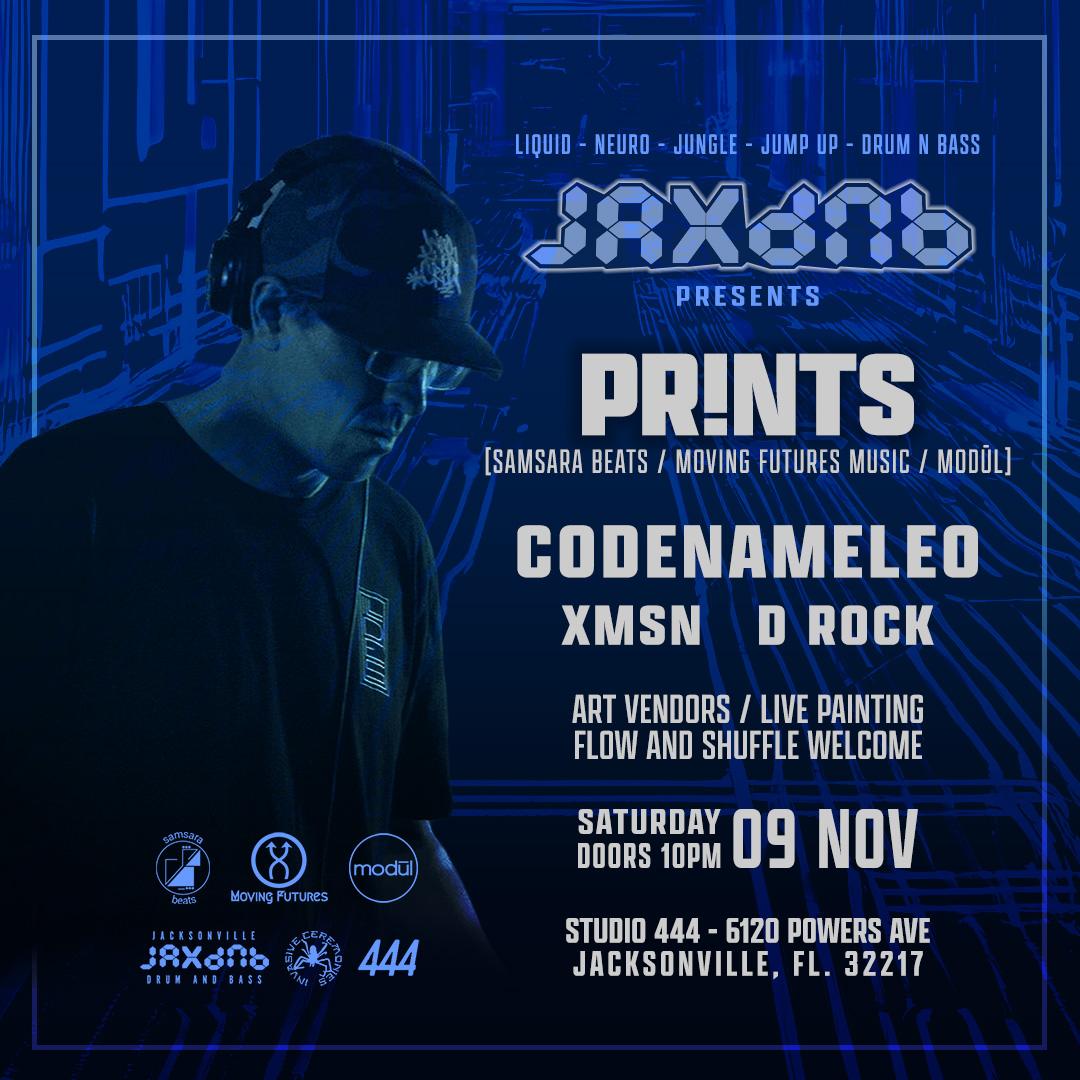 Jaxdnb Presents: Pr!Nts + Codenameleo