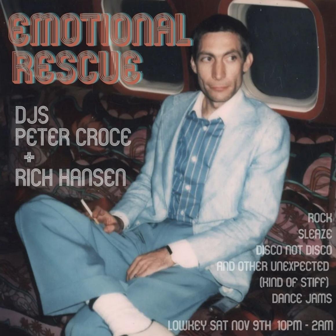 Emotional Rescue With Peter Croce & Rich Hansen