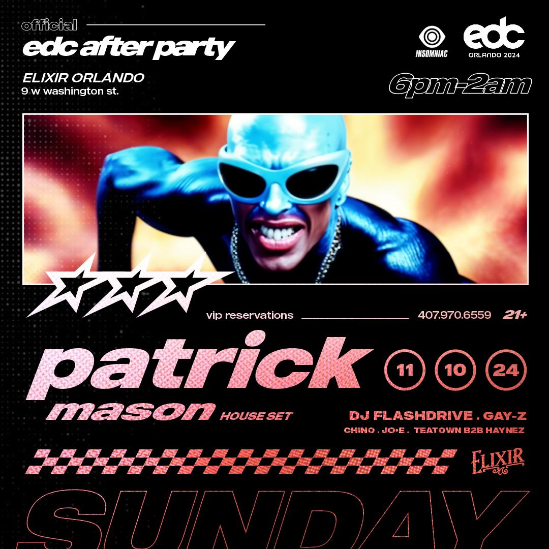 Edc Afterparty Ft Patrick Mason