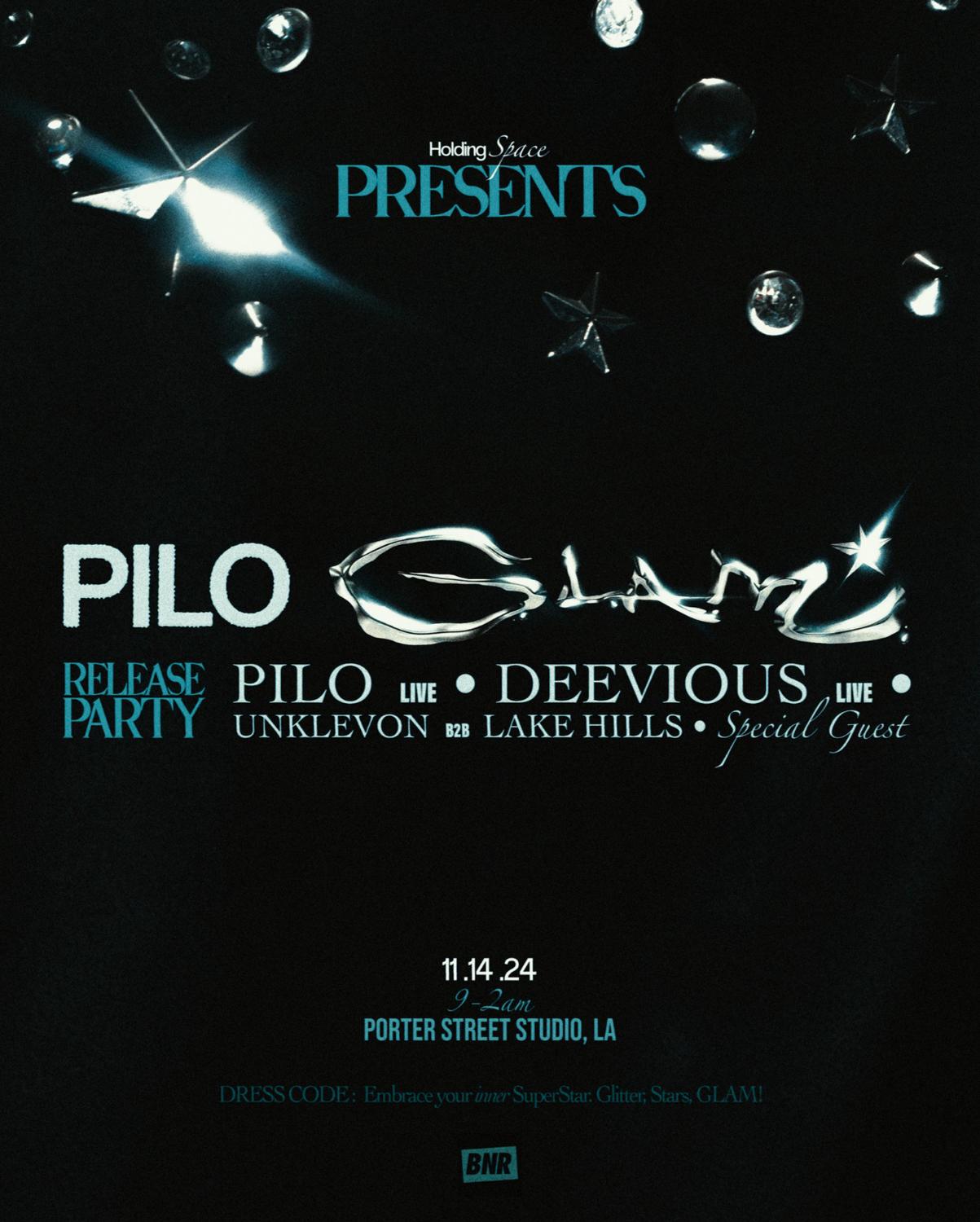 Holding Space: Pilo G.L.A.M. Album Release Party