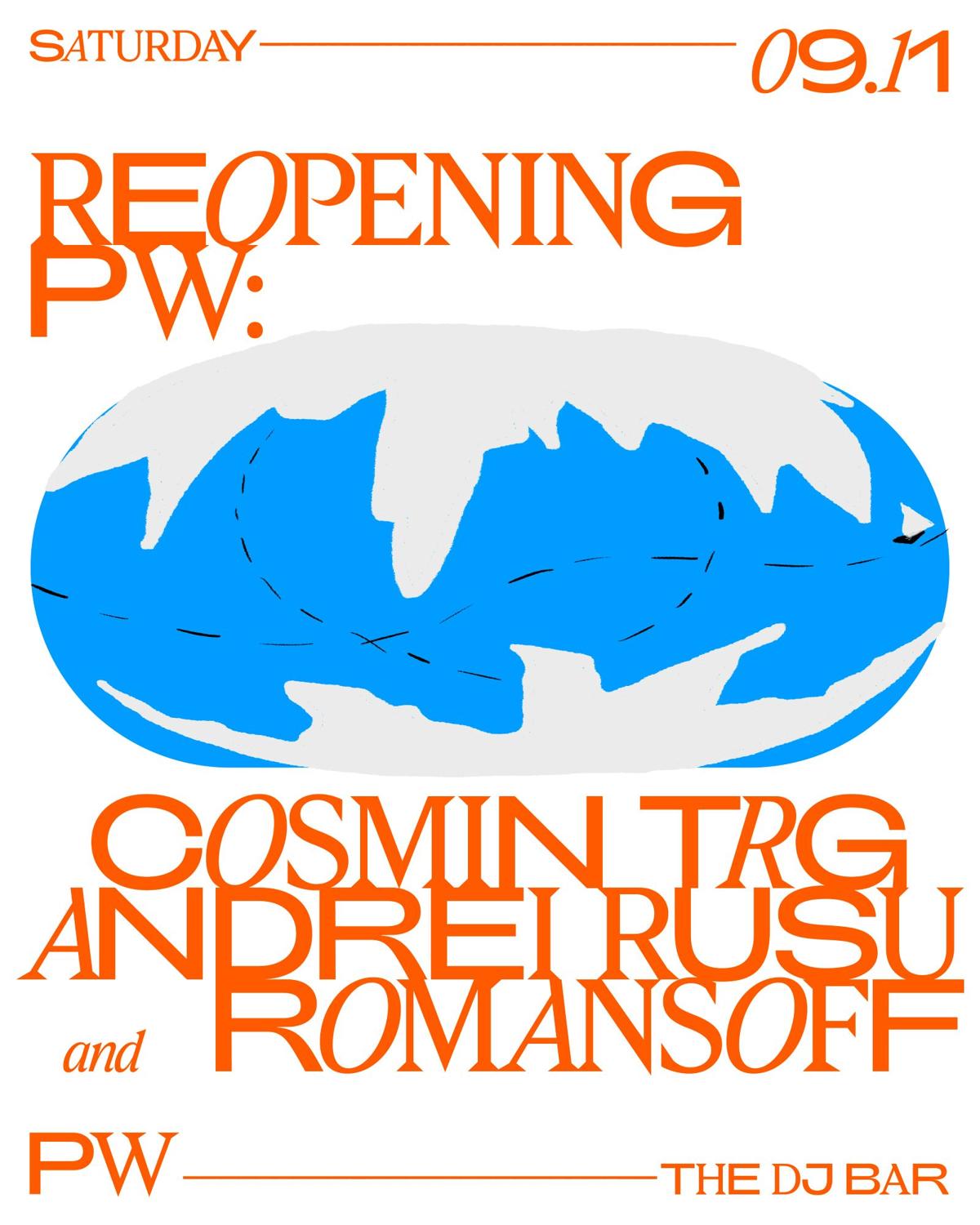 Reopening Pw • Cosmin Trg, Andrei Rusu, Romansoff