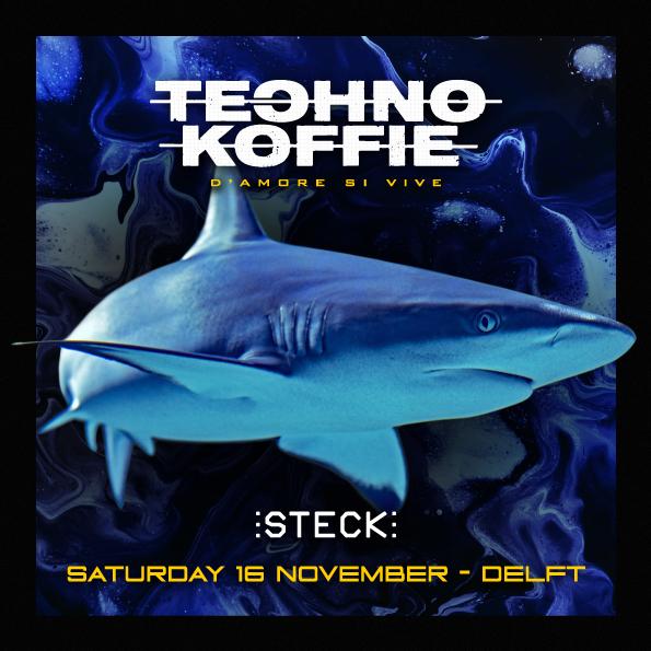 Techno Koffie Invites