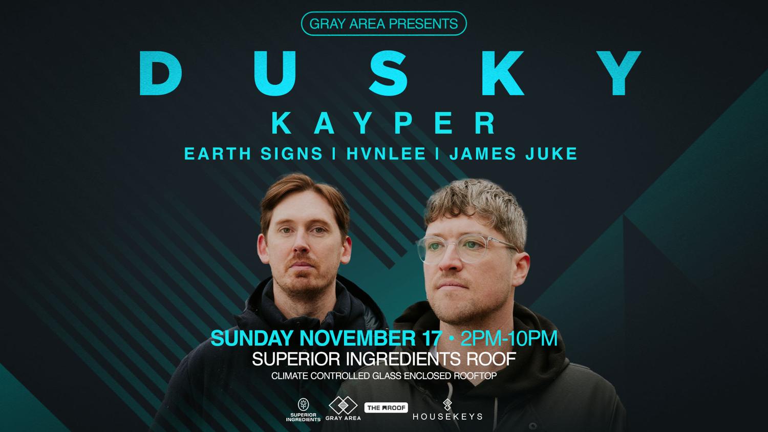 Dusky With Kayper & Guests On The Roof By Gray Area