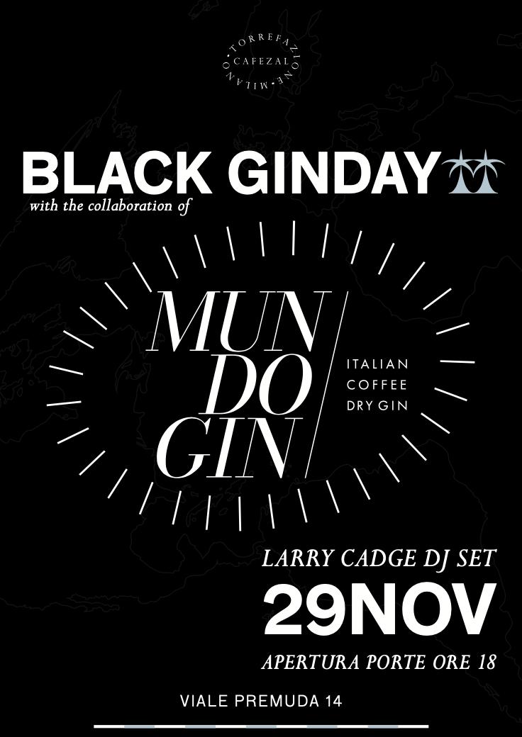 Black Ginday Cafezal X Mundo Gin // Dj Set Larry Cadge