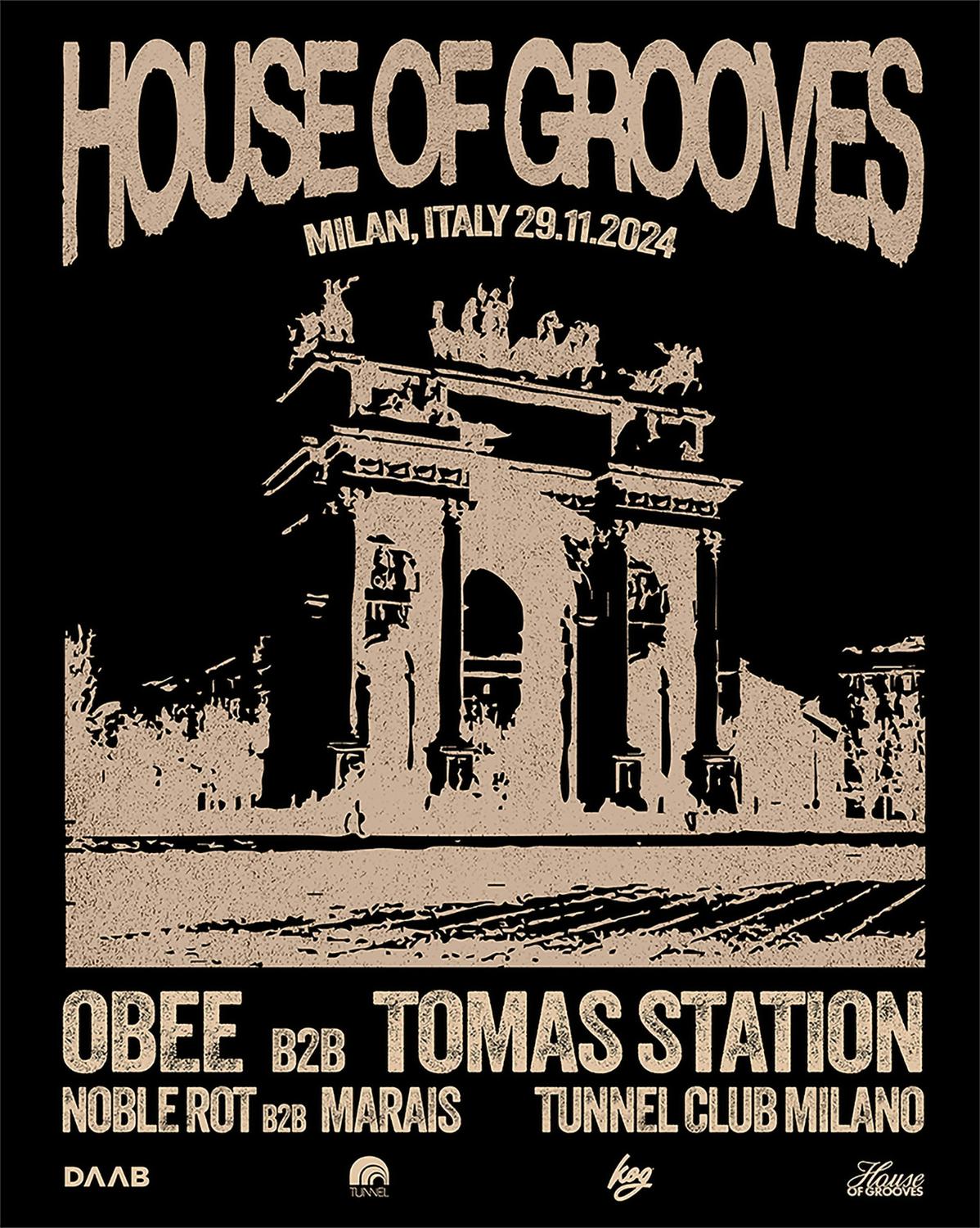 House Of Grooves: Obee Vs Tomas Station