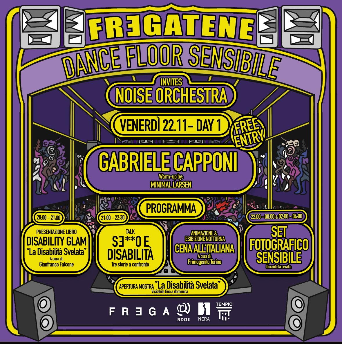 Fregatene: Gabriele Capponi, Minimal Larsen (Ingresso Gratuito)