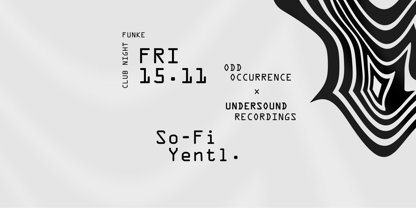 Funke_Odd Occurence X Undersound Recordings With So-Fi, Yentl