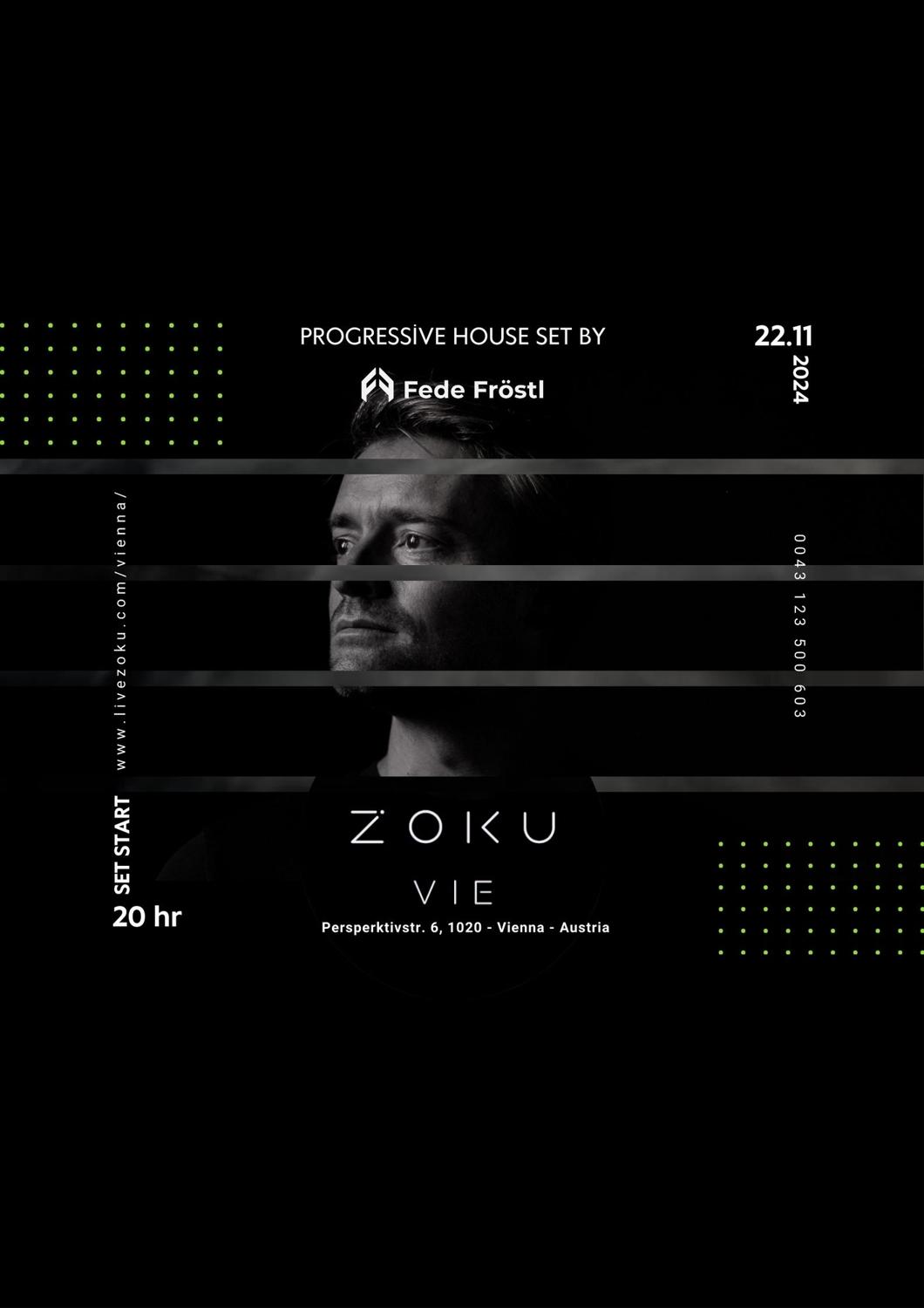 Progressive Vibes By Fede Fröstl At Zoku Wien