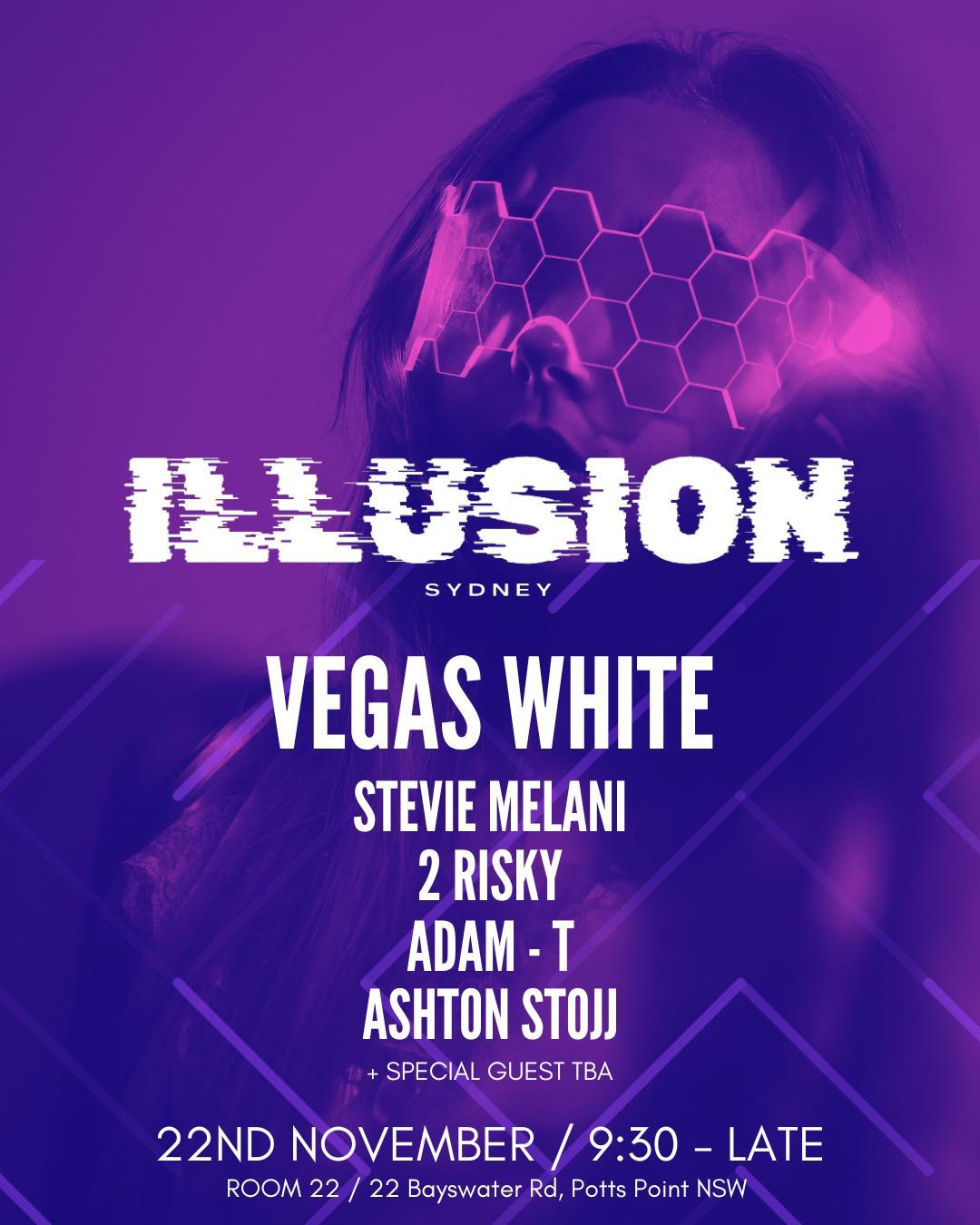 Illusion Sydney Presents Vegas White & Friends