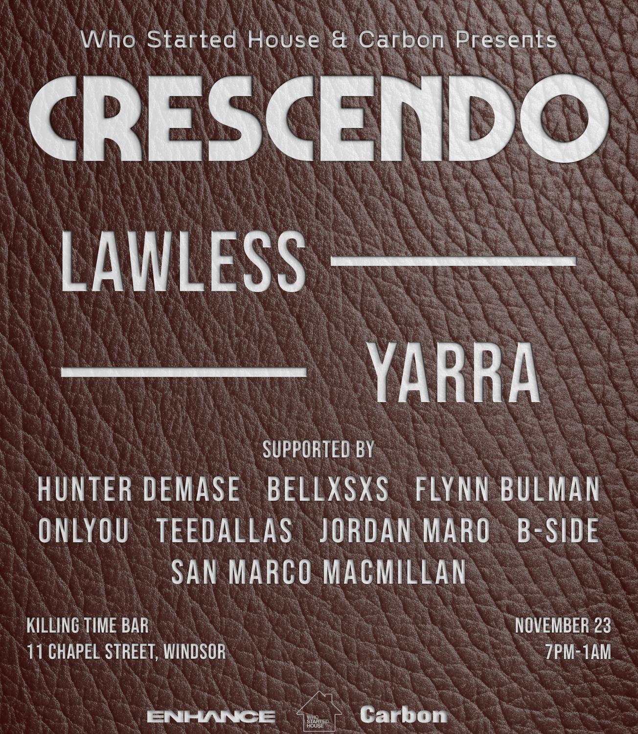 Who Started House & Carbon Pres. Crescendo