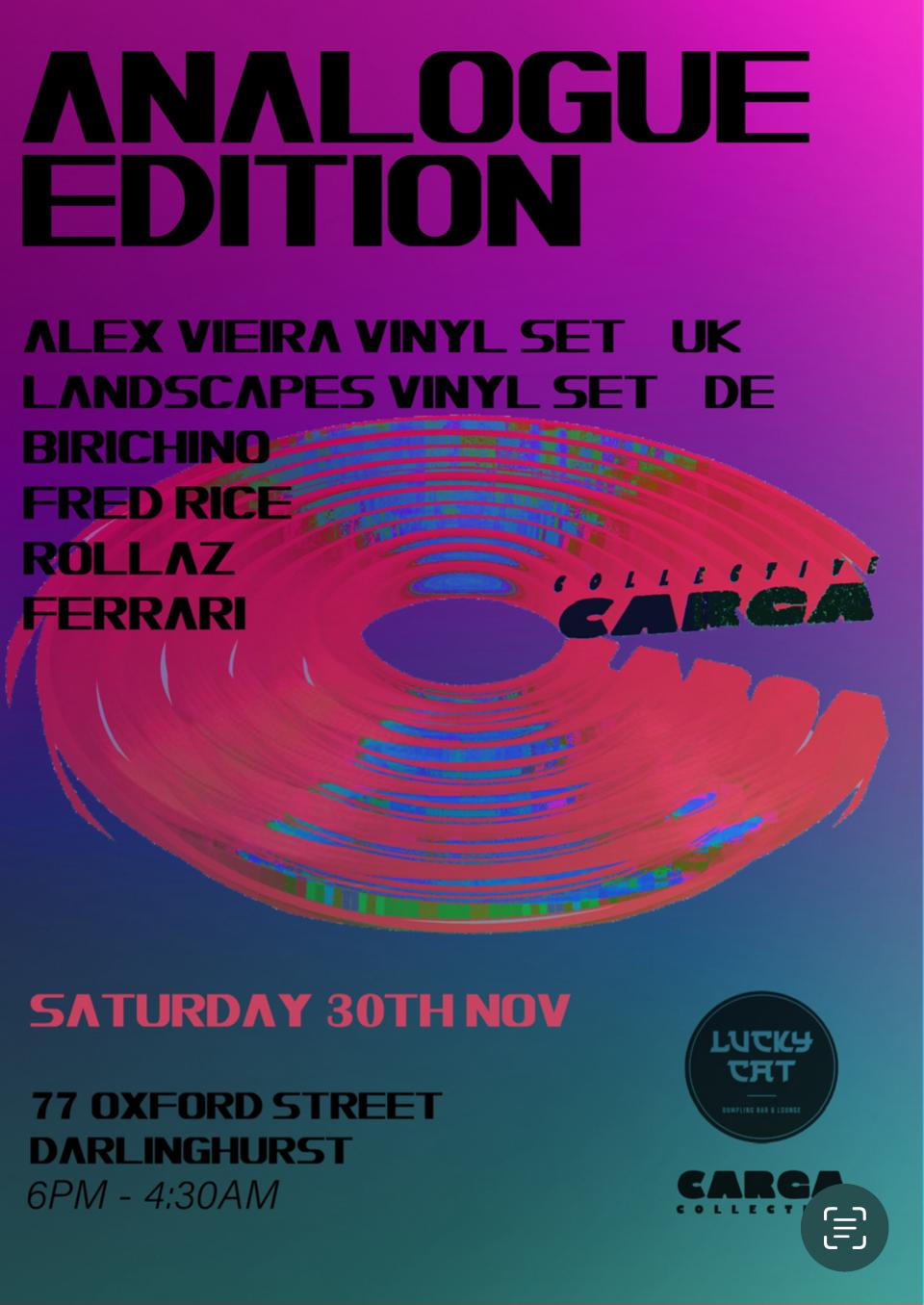 Carga Collective Analogue Edition At Lucky Cat