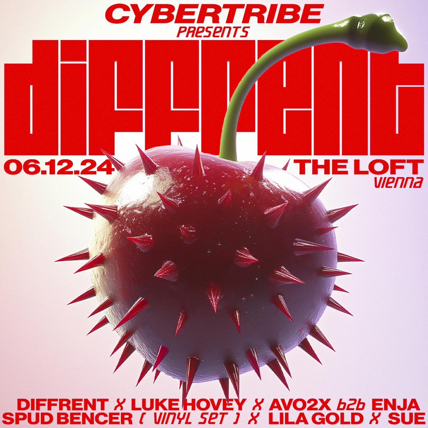 Cybertribe With Diffrent, Luke Hovey 