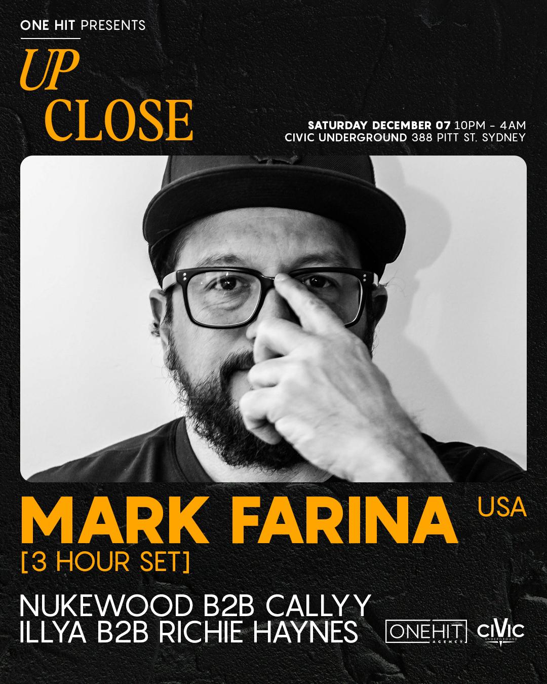 Up Close Feat. Mark Farina (Usa)