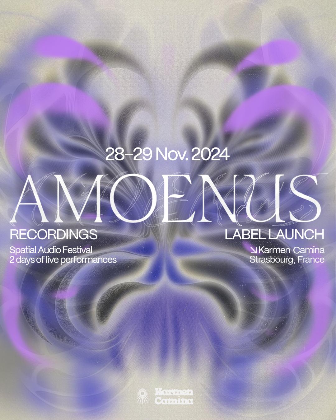 Spatial Audio Festival [Amoenus Recordings Label Launch - 2 Days]