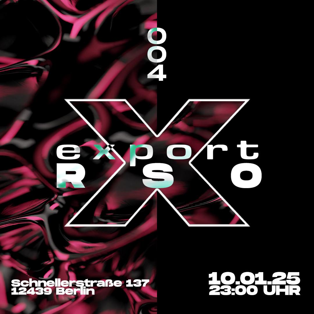 Export X Rso W./ Tba