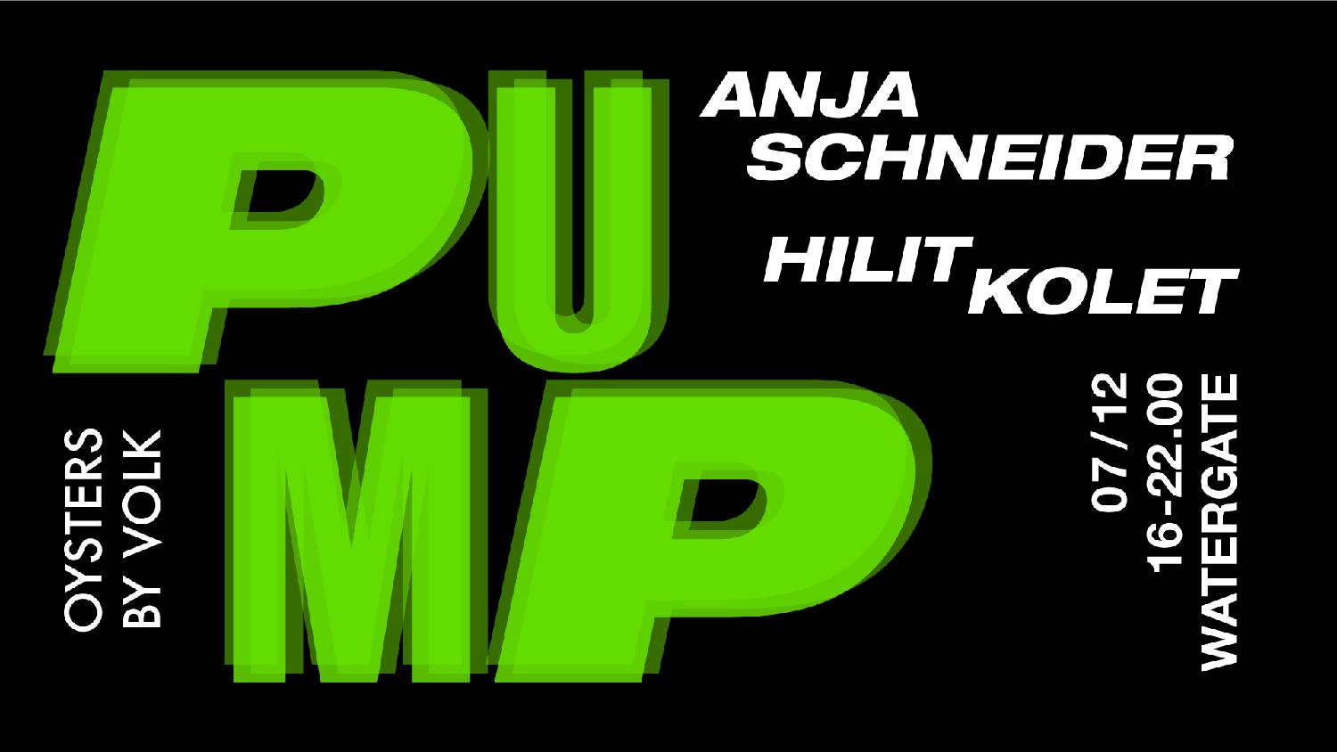 Pump Berlin Hosted By Anja Schneider With Hilit Kolet