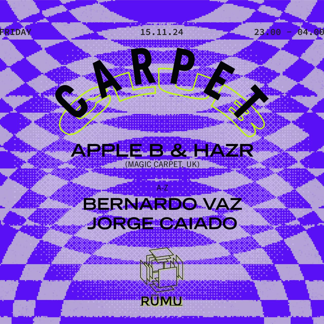 Carpet Club W/ Apple B & Hazr (Uk)