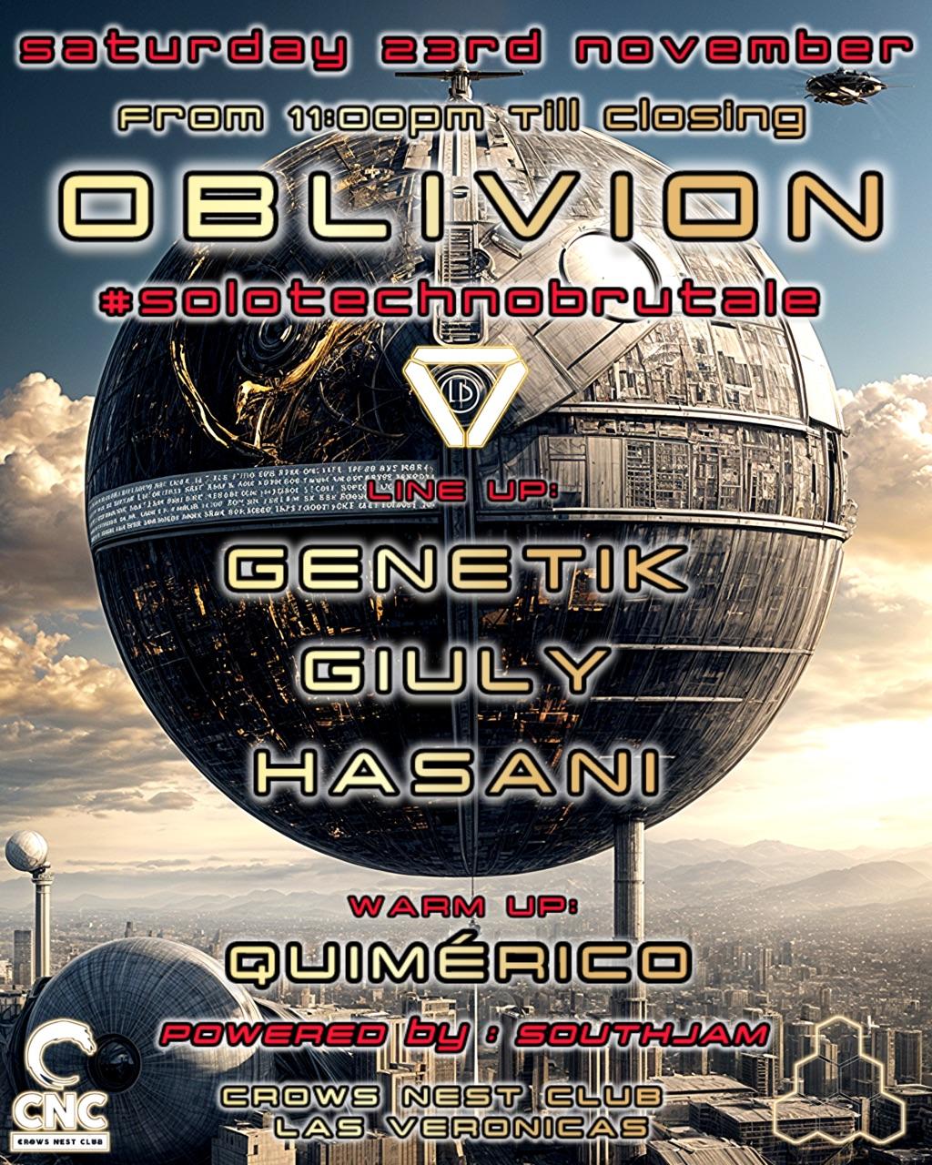 Oblivion #Solotechnobrutale