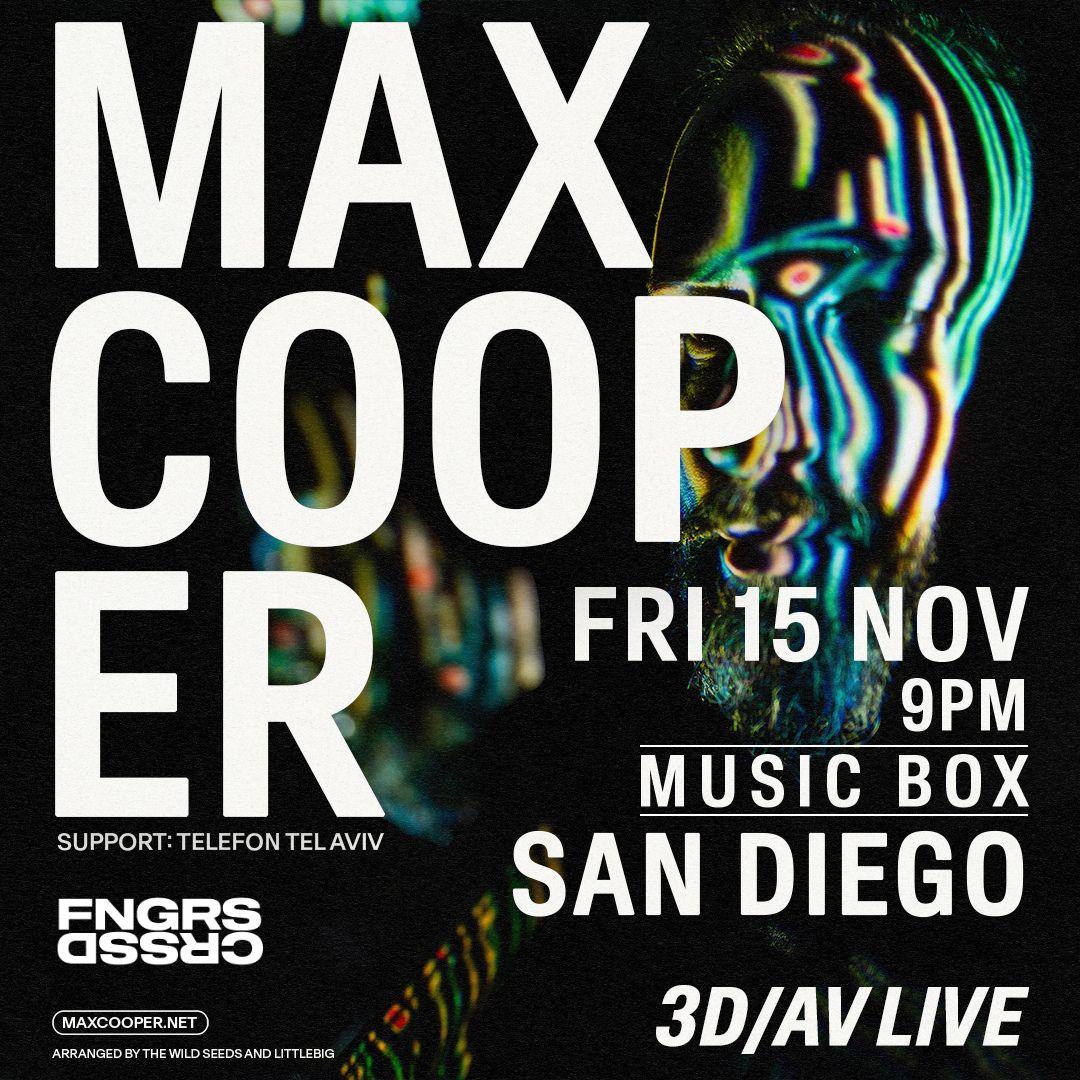 Max Cooper 3D/Av Live