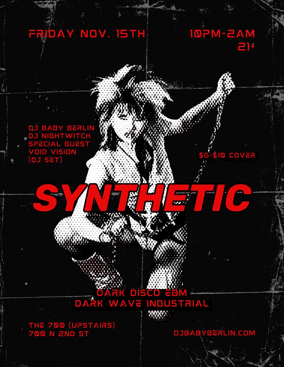 Synthetic - Goth Electronic Dance Party