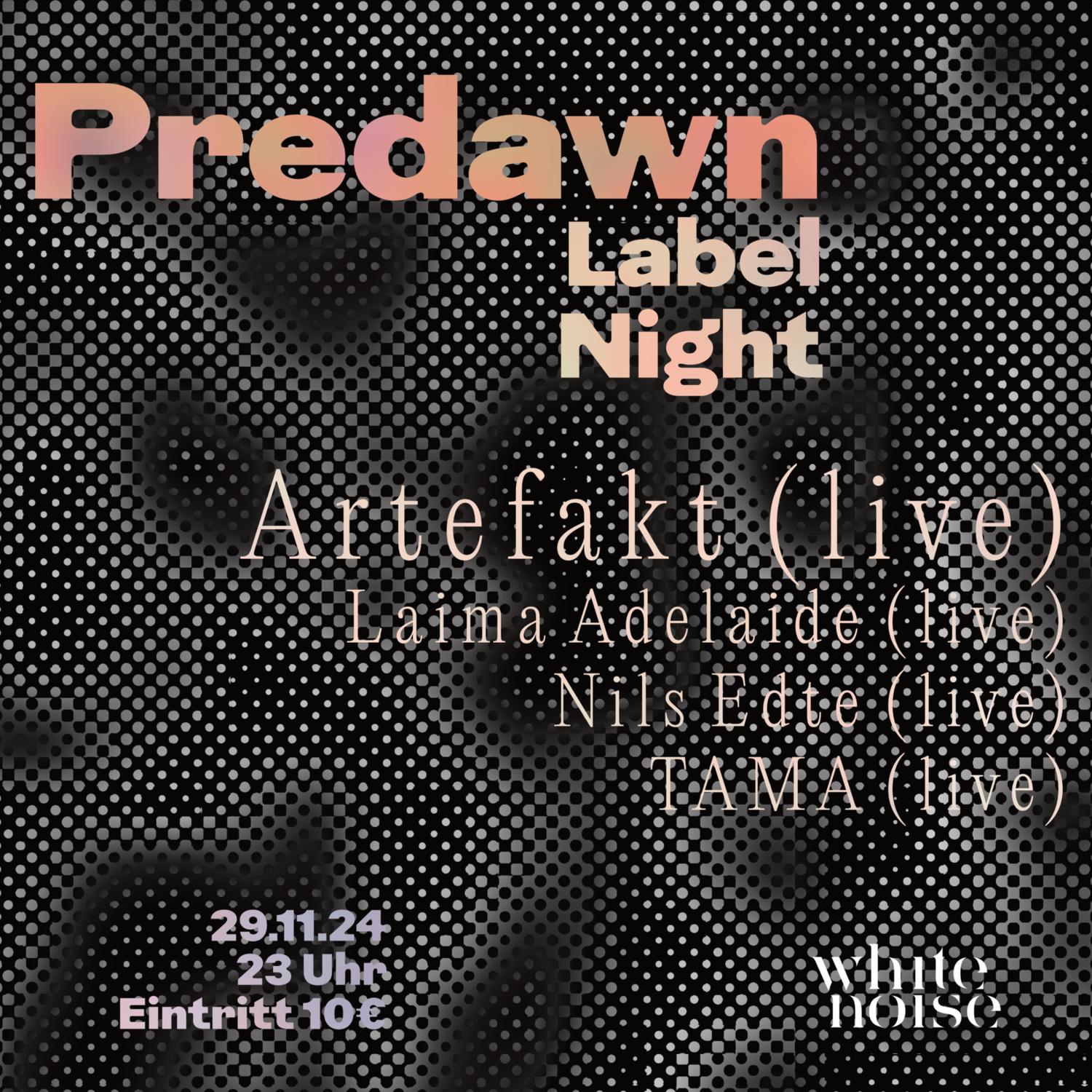 Predawn Label Night